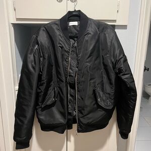 John Elliott bogota bomber jacket black Sz large